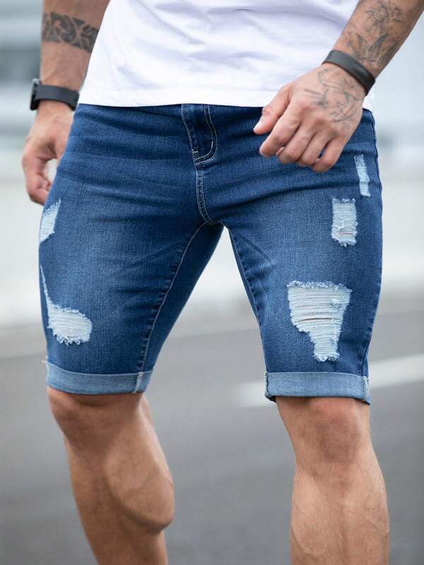 Bermuda Denim Shorts