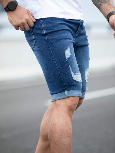 Bermuda Denim Shorts