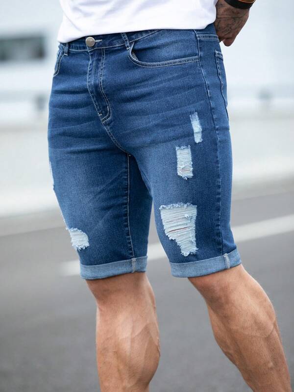 Bermuda Denim Shorts