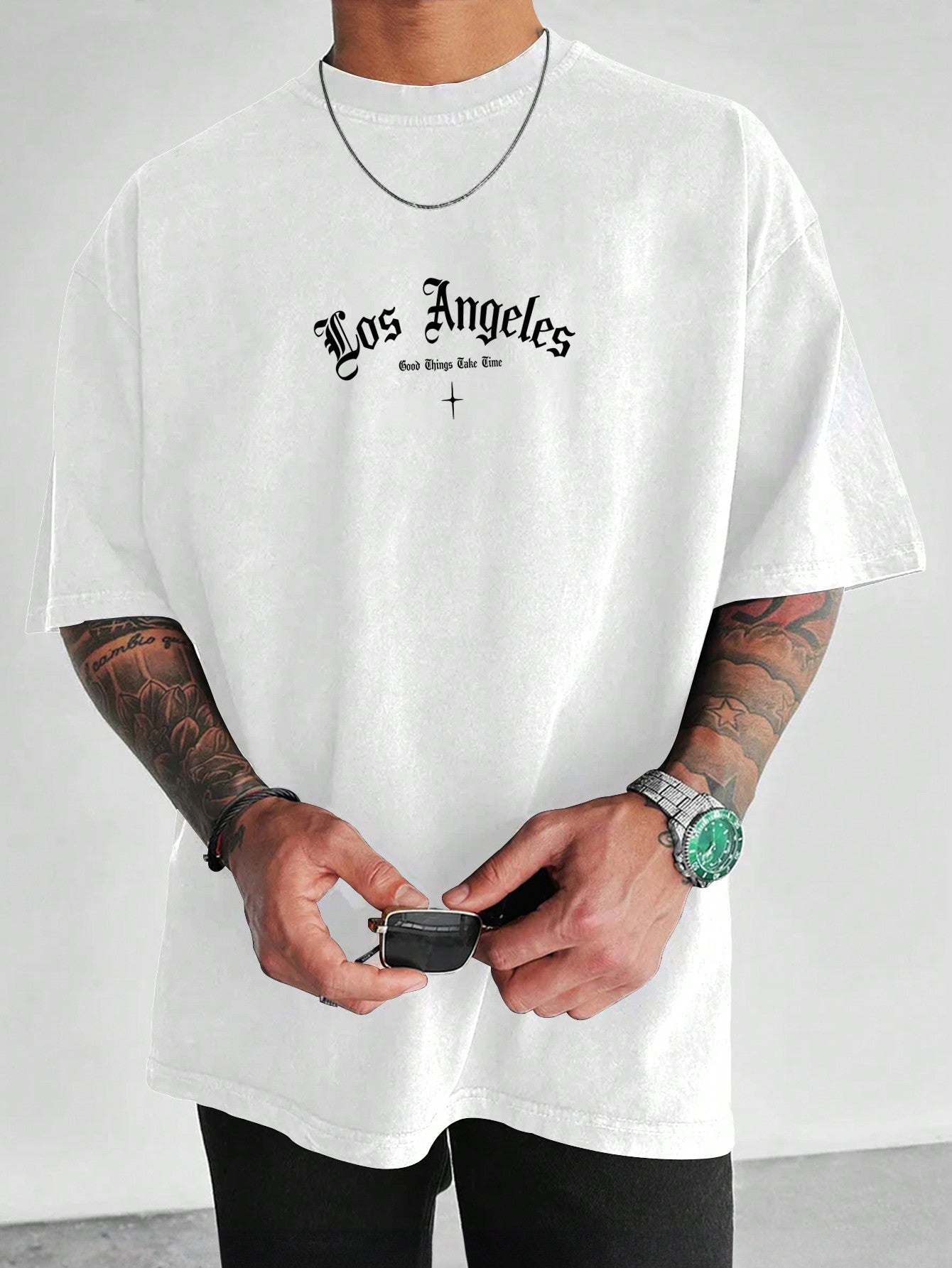 EMRG Men's Letter Printed Tee