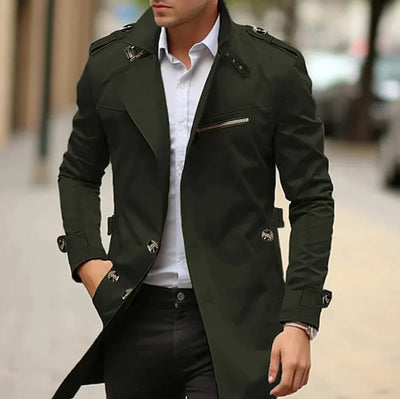 Nils™ - Elegant Trench Coat for Men