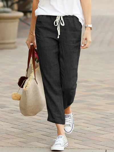 Breezy-Linen Trousers