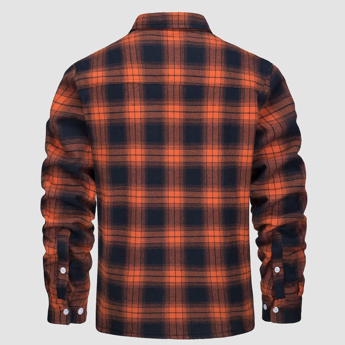 Klaus | Lined plaid shirt jacket