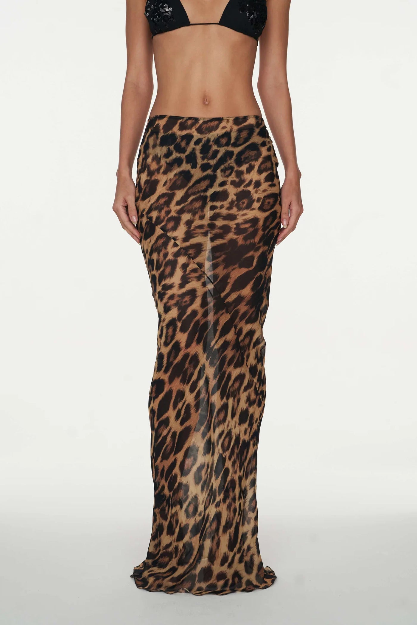 Luccifer-Leopard Skirt