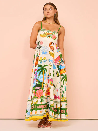 Isabella™ Paradise Inn Maxi Dress