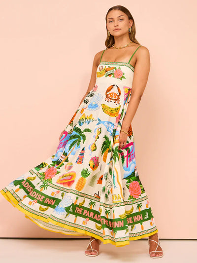 Isabella™ Paradise Inn Maxi Dress