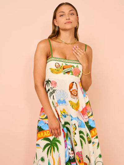 Isabella™ Paradise Inn Maxi Dress