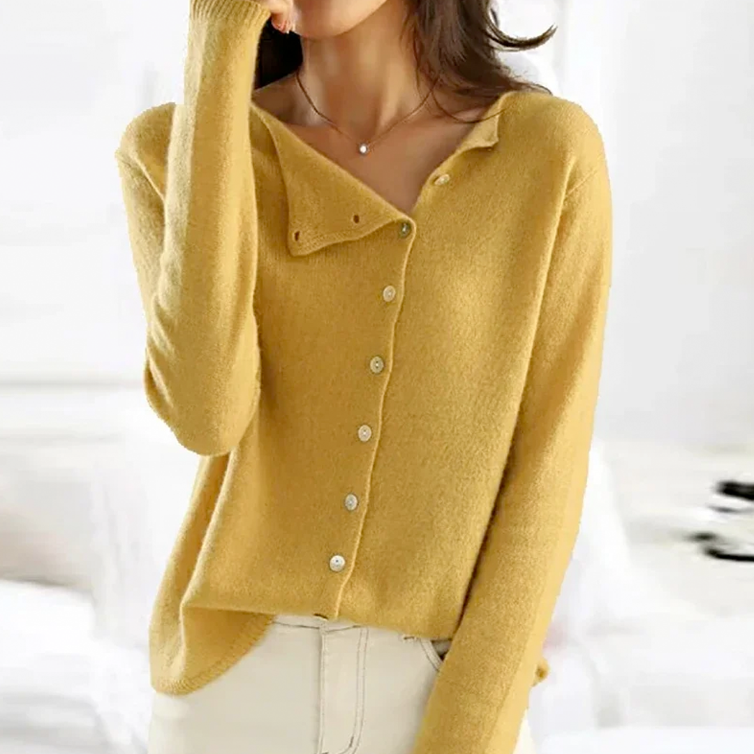 Willow - Elegant Wool Cardigan