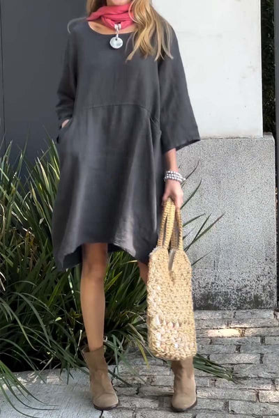 Emma's Everyday Linen Dress