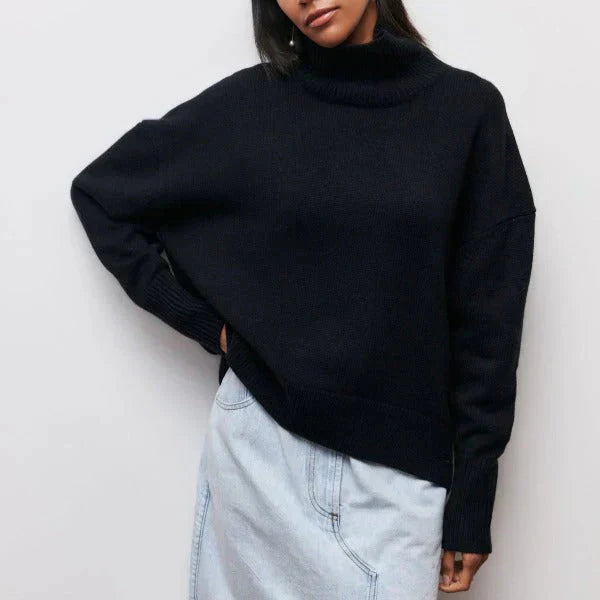 Amandine™ | Oversized Turtleneck Sweater